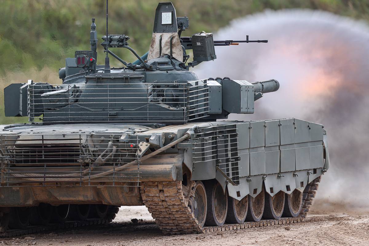 Российские танкисты установили рекорд на летающем танке