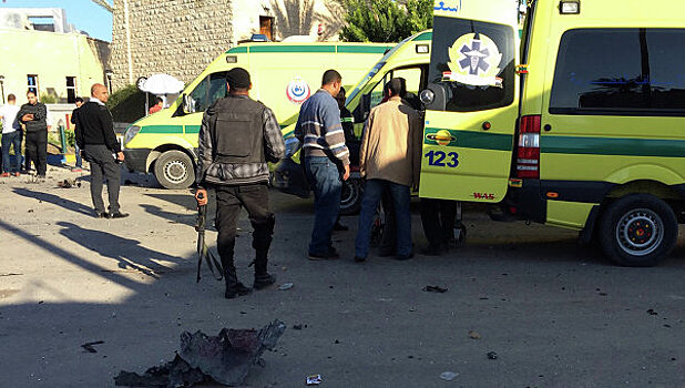 При взрыве в церкви в Египте пострадали 15 человек