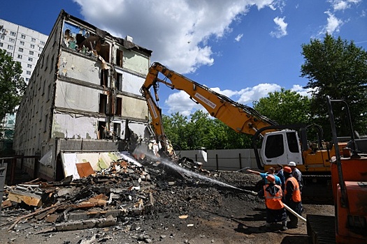 В Москве еще 1,5 тысячи хрущевок будут снесены