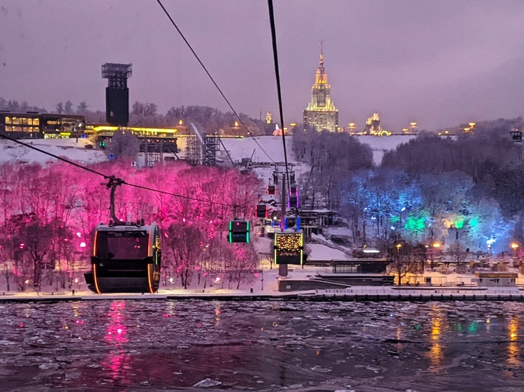 Москва На Новый Год Дороги