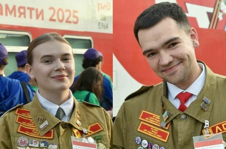 «Поезд памяти» впервые сопровождают участники студотрядов