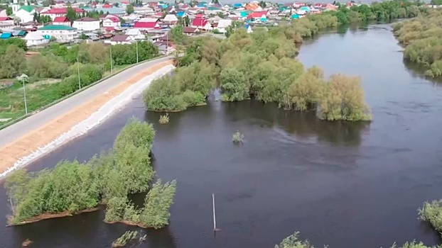В Тюменской области из-за паводка ввели режим ЧС в четырех населенных пунктах
