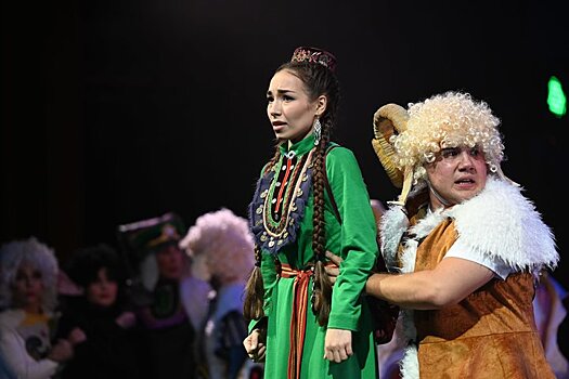 Как мальчик выбрал иномарку вместо барана: животные устроили Сабантуй в Кариевском театре