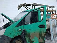 На дороге Осинки — Приволжье в снегопад опрокинулась "Газель"