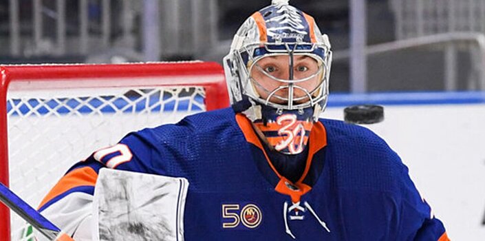 Сорокин стал лидером сезона НХЛ по числу матчей на ноль (6). По проценту сэйвов (92,4) занял 3-е место