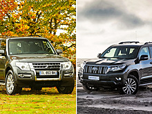 Сравнение Mitsubishi Pajero и Toyota Land Cruiser Prado. Что лучше?