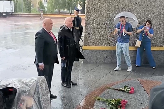 Дни Союзного государства на "Славянском базаре" открылись церемонией возложения цветов