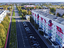 В Муравленко открыли обновленную улицу Губкина