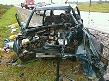 В Башкортостане столкнулись «Ока» и Daewoo Matiz, погиб ребёнок