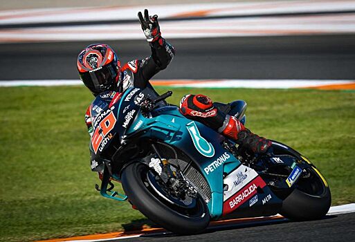 Фабио Куартараро – лидер первого дня тестов MotoGP в Валенсии