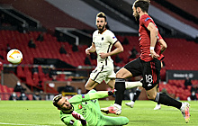 "Манчестер Юнайтед" разгромил "Рому" со счетом 6:2 в первом матче полуфинала Лиги Европы