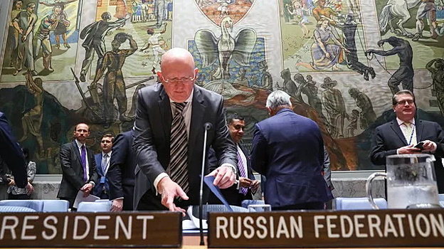 Небензя покинул заседание Совбеза ООН после обвинений Запада