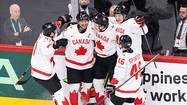 Сборная Канады обыграла команду Швеции и заняла первое место в группе на ЧМ по хоккею