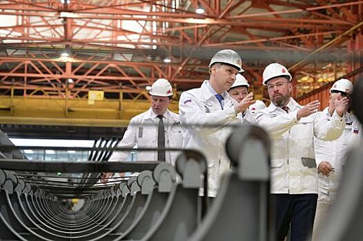 Денис Паслер дал старт работе обновлённого производства «Киберсталь» после пятилетней модернизации