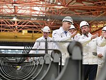 Денис Паслер дал старт работе обновлённого производства «Киберсталь» после пятилетней модернизации