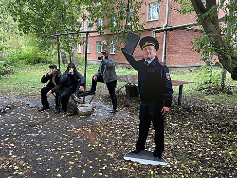 Жители Пензы массово выкладывают в соцсети фотографии новых макетов полицейского на улицах города