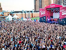 Фестиваль спорта и музыки в "Сокольниках" собрал 66 тысяч гостей и участников