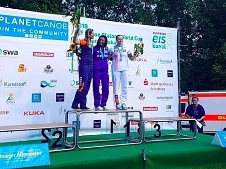 Полина Мухгалеева – бронзовый призер этапа Кубка мира по гребному слалому