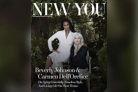 91-летняя Кармен Делл'Орефиче и 69-летняя Беверли Джонс снялись для обложки журнала