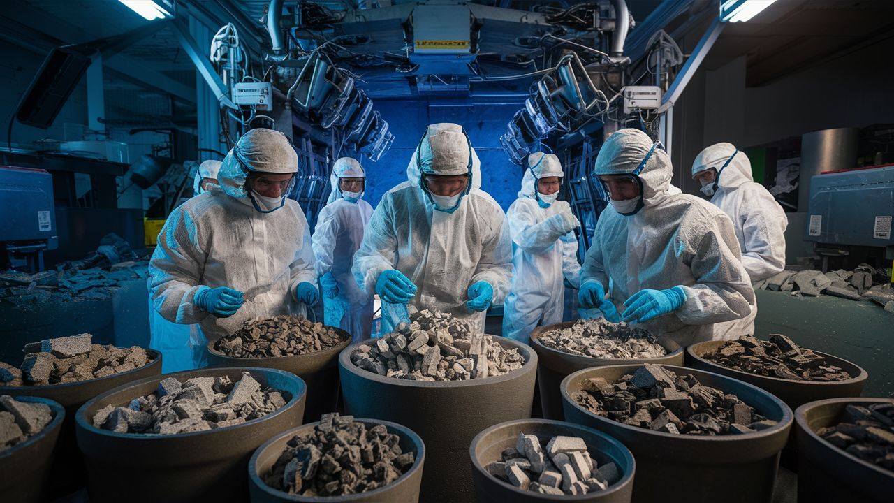 Российские ученые создали технологию переработки бетонных отходов