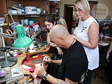 «Центр кластерного развития» организовал в Пензе мастер-класс по ювелирному делу