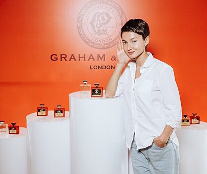 Александра Маркина, Ксения Дукалис, Инга Берман на обеде в честь запуска британского парфюмерного бренда GRAHAM & POTT