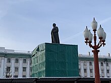Реставрация памятника Ленину в Казани завершится весной