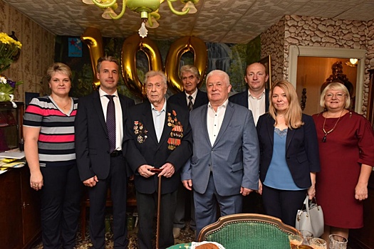 Измайловский ветеран отметил 100-летний юбилей