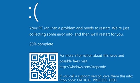 Весеннее обновление для Windows 10 вызывает «синий экран смерти»