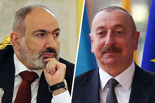 РИА Новости: Пашинян и Алиев устроили перепалку из-за фразы "зангезурский коридор"
