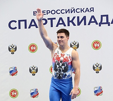 Гимнаст Прокопьев доволен результатом в вольных упражнениях на Спартакиаде