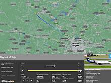 Flightradar24 удалил данные о самолете Пригожина