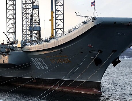 В России рассказали о ремонте «Адмирала Кузнецова»