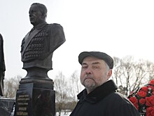 Памятник Афанасию Белобородову открыли на Волоколамском шоссе в Москве