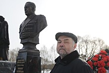Памятник Афанасию Белобородову открыли на Волоколамском шоссе в Москве