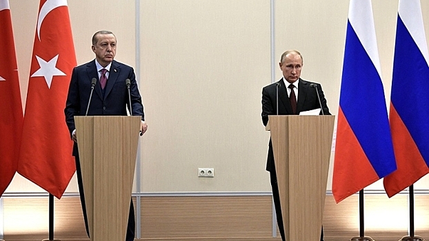 Песков рассказал, о чём Путин будет говорить с Эрдоганом