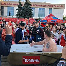 Ради 50 тысяч рублей тюменец приехал на кастинг ТНТ в ванне, привязанной к лошади