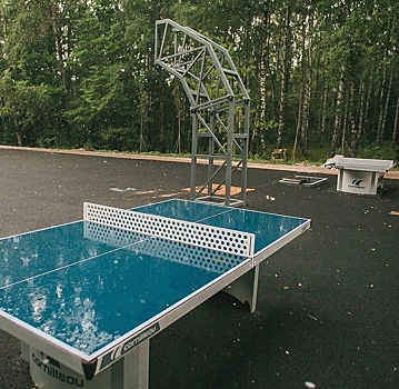 Спортивная площадка с раздевалками разместилась в нижегородском парке «Швейцария»