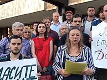 Протестующие артисты МХАТ им. Горького жалуются на угрозы руководства