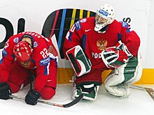 Канадский вратарь Кевин Дефосс на чемпионате мира 2008 года тренировался со сборной России
