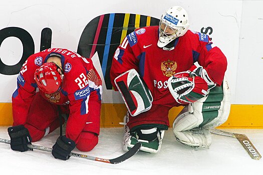 Канадский вратарь Кевин Дефосс на чемпионате мира 2008 года тренировался со сборной России