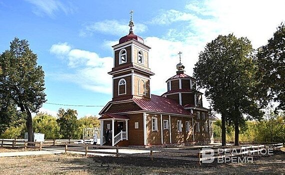 Михаило-Архангельская церковь в Татарстане торжественно открылась после реставрации