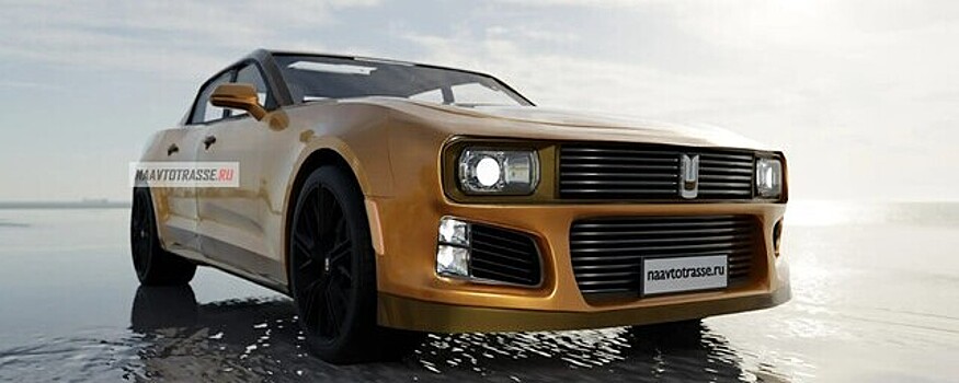 В сети появились первые фоторендеры нового седана «Москвич»-412 2022-2023 года