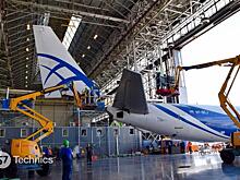 S7 Technics провел работу по демонтажу киля Boeing 737