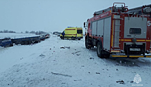 Пять человек погибли в массовом ДТП в Оренбургской области
