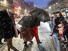 Снегопад привел к транспортному коллапсу во Франции