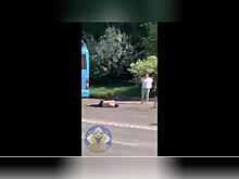 Мужчина упал с троллейбуса в Чите