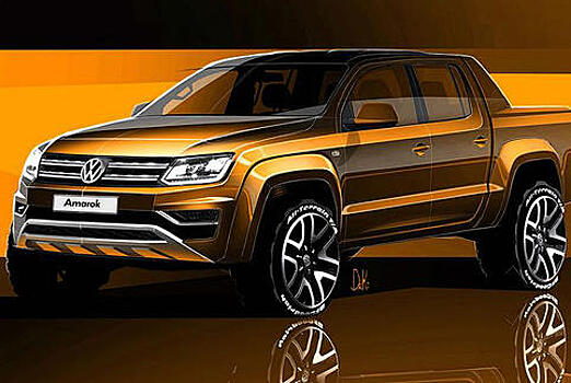 Volkswagen показал обновленный Amarok