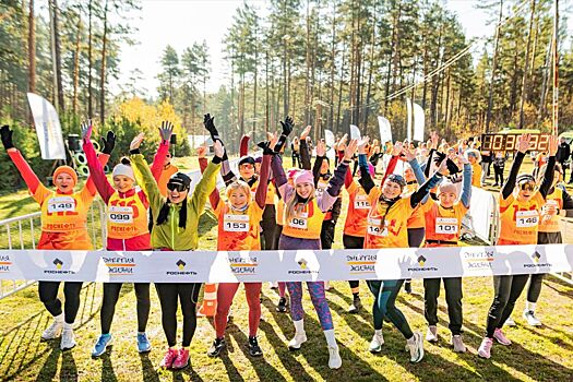 «Роснефть» провела серию корпоративных легкоатлетических забегов «Энергия жизни»