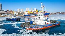 Скованы льдом: как в порту Владивостока вызволяют суда из ледового плена